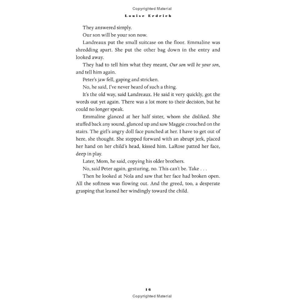 LaRose: A Novel by Louise Erdrich