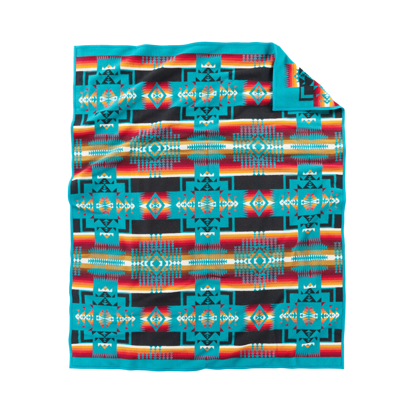 Pendleton Chief Joseph Blanket - Turquoise