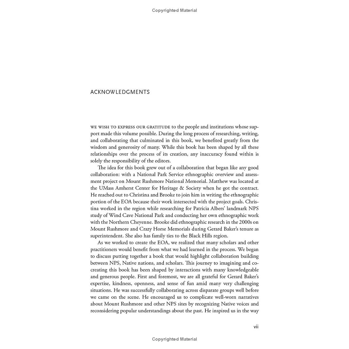 National Parks. Native Sovereignty: Experiments in Collaboration by Christina Gish Hill, Matthew J. Hill, and Brooke Neely (Editors)