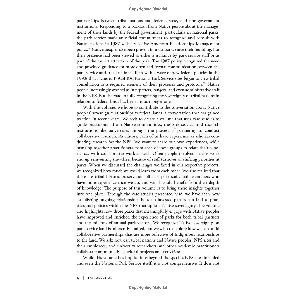 National Parks. Native Sovereignty: Experiments in Collaboration by Christina Gish Hill, Matthew J. Hill, and Brooke Neely (Editors)