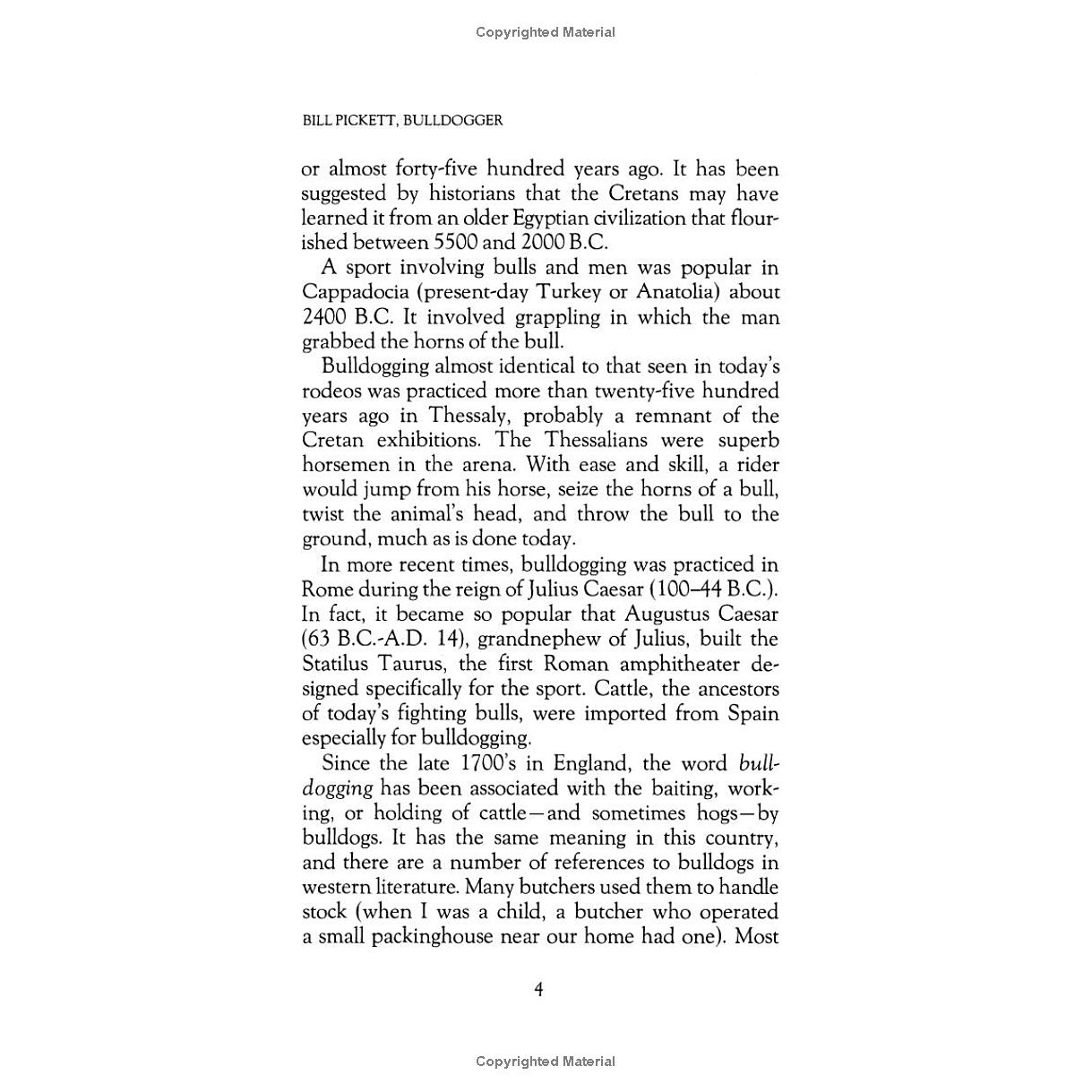 Bill Pickett: Bulldogger by Bailey C. Hanes