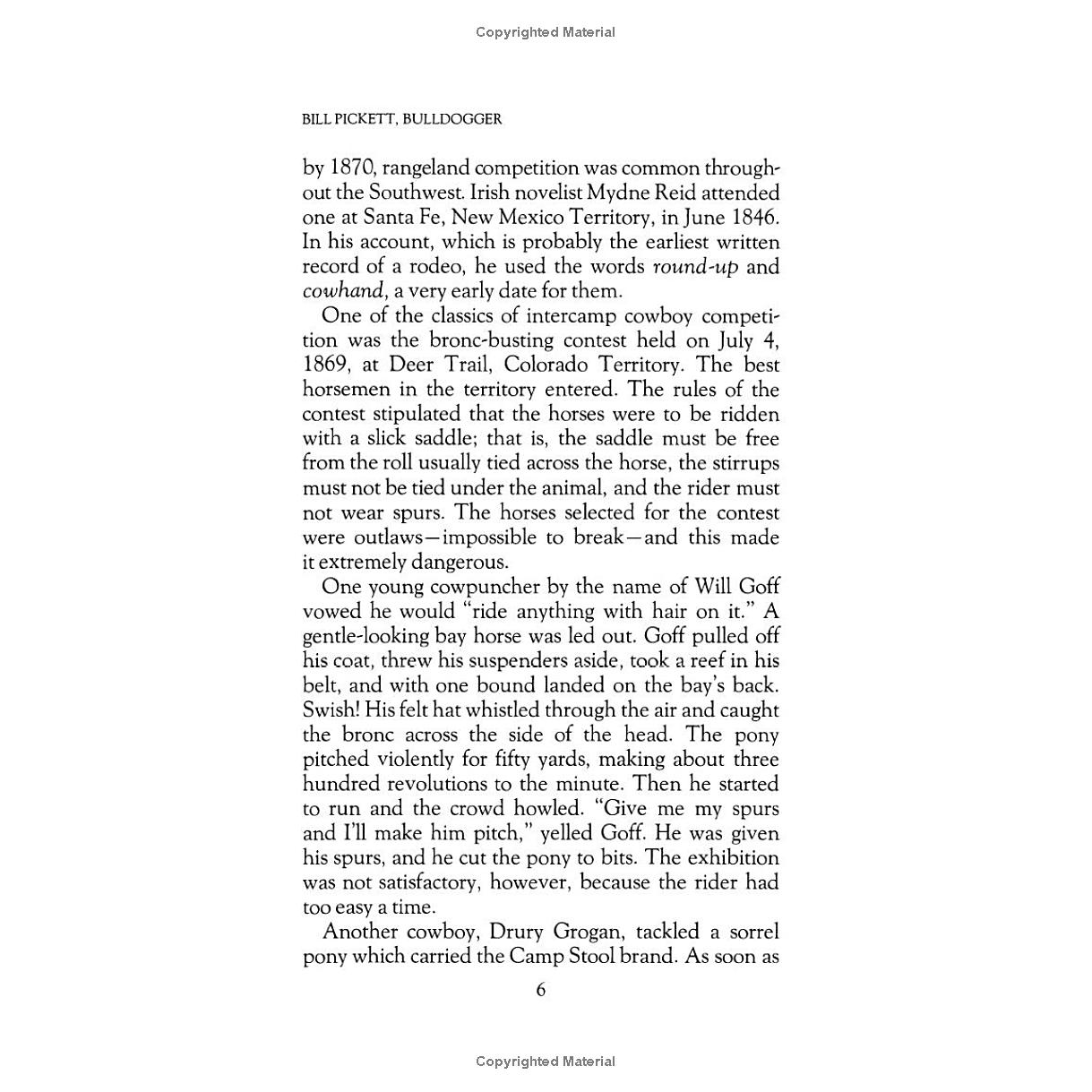 Bill Pickett: Bulldogger by Bailey C. Hanes