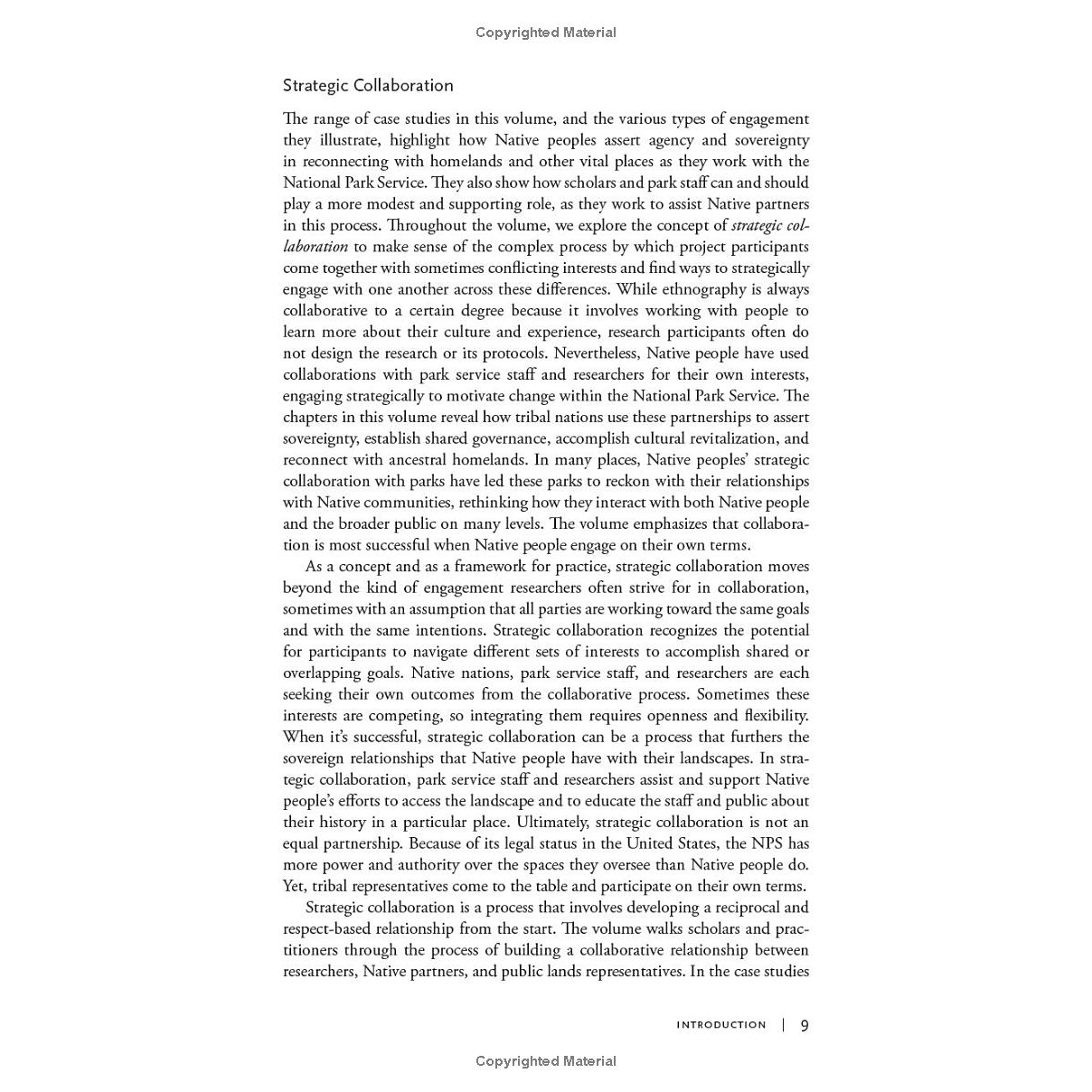 National Parks. Native Sovereignty: Experiments in Collaboration by Christina Gish Hill, Matthew J. Hill, and Brooke Neely (Editors)