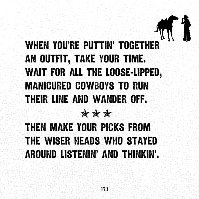 A Cowboy's Guide to Life by Texas Bix Bender