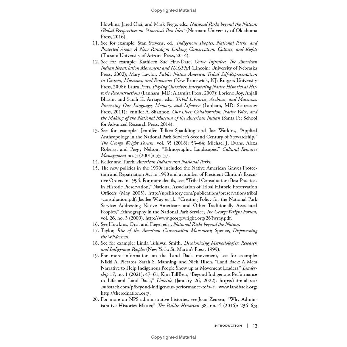 National Parks. Native Sovereignty: Experiments in Collaboration by Christina Gish Hill, Matthew J. Hill, and Brooke Neely (Editors)