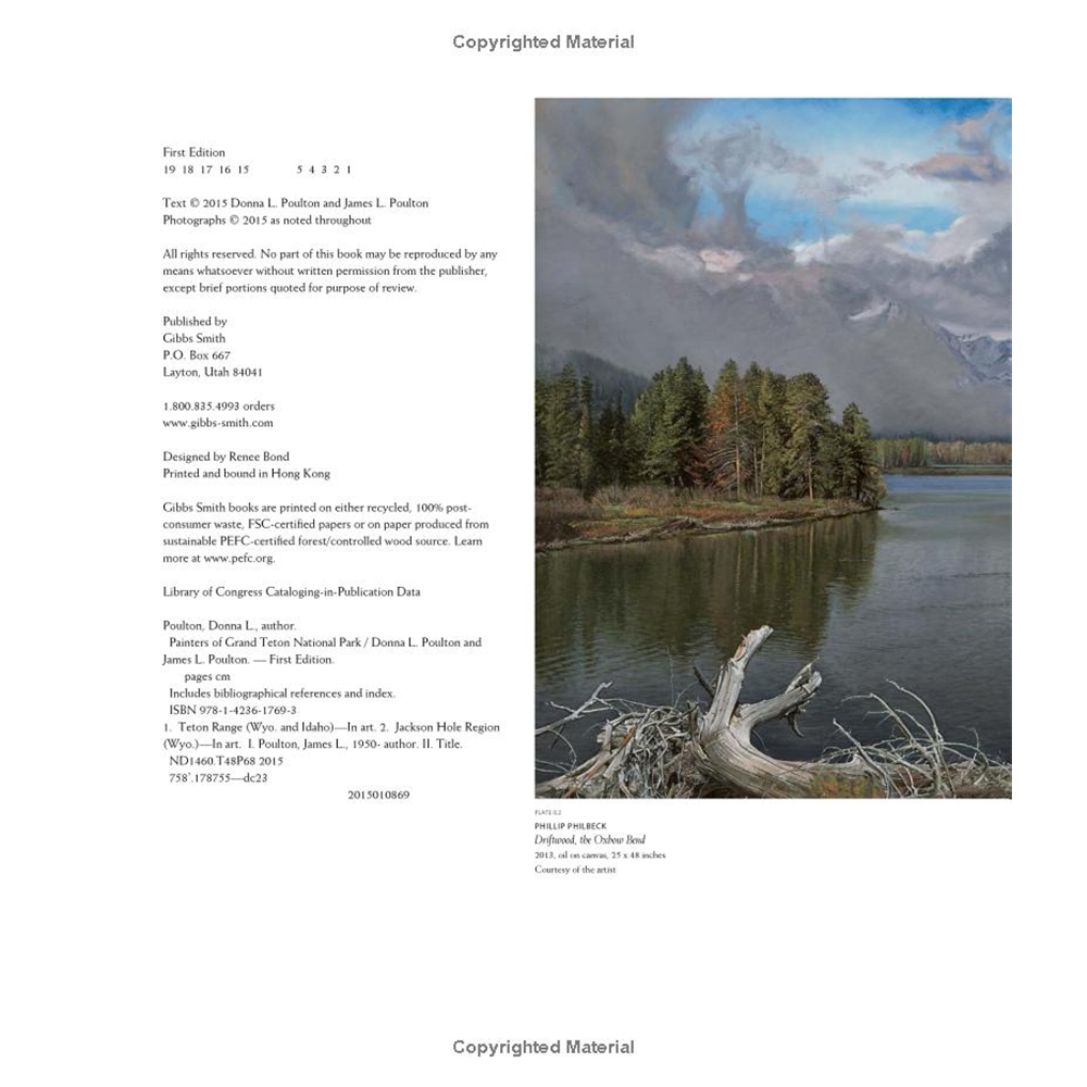 Painters of Grand Teton National Park by Donna L. Poulton and James L. Poulton