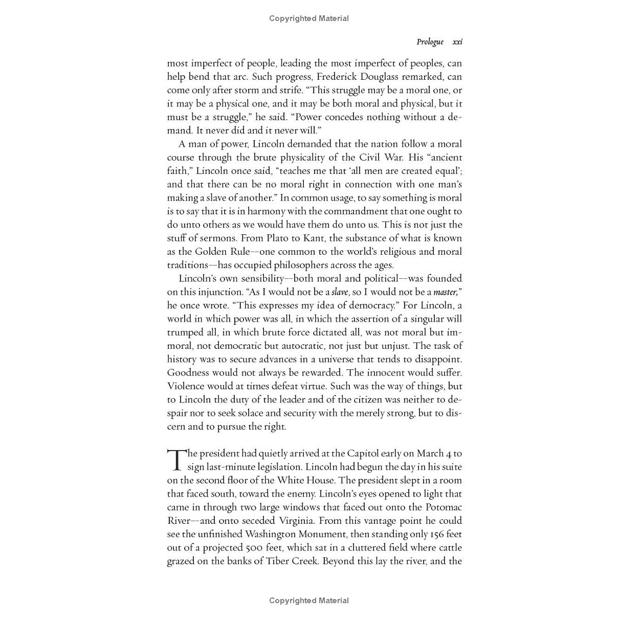 And There Was Light: Abraham Lincoln and the American Struggle by Jon Meacham