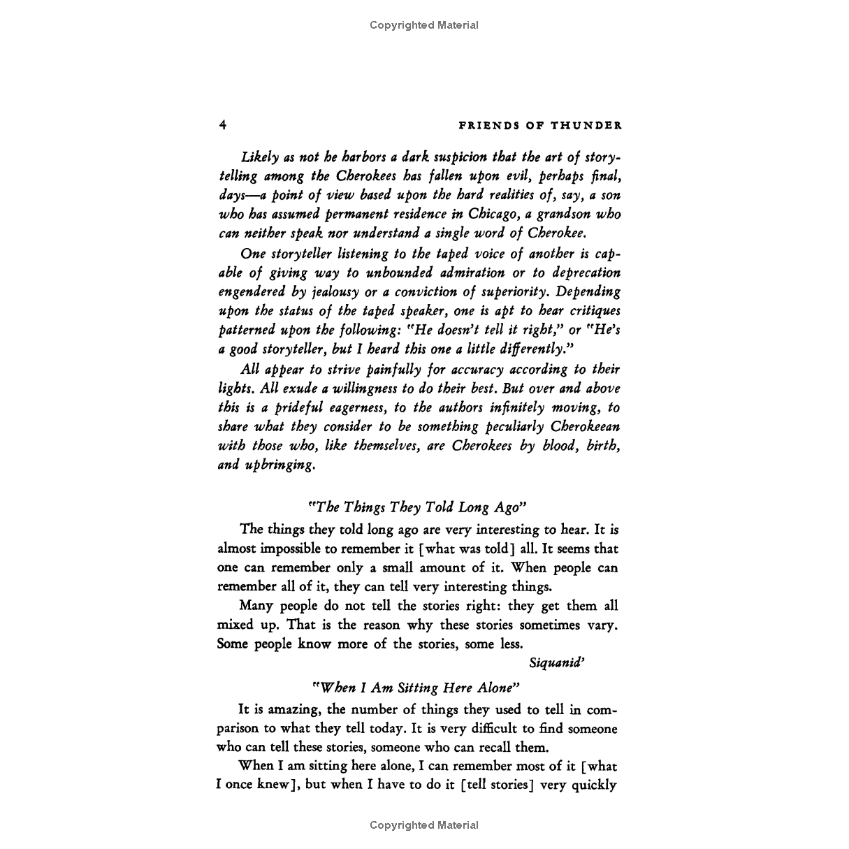Friends of Thunder: Folktales of the Oklahoma Cherokees by Jack and Anna Kilpatrick