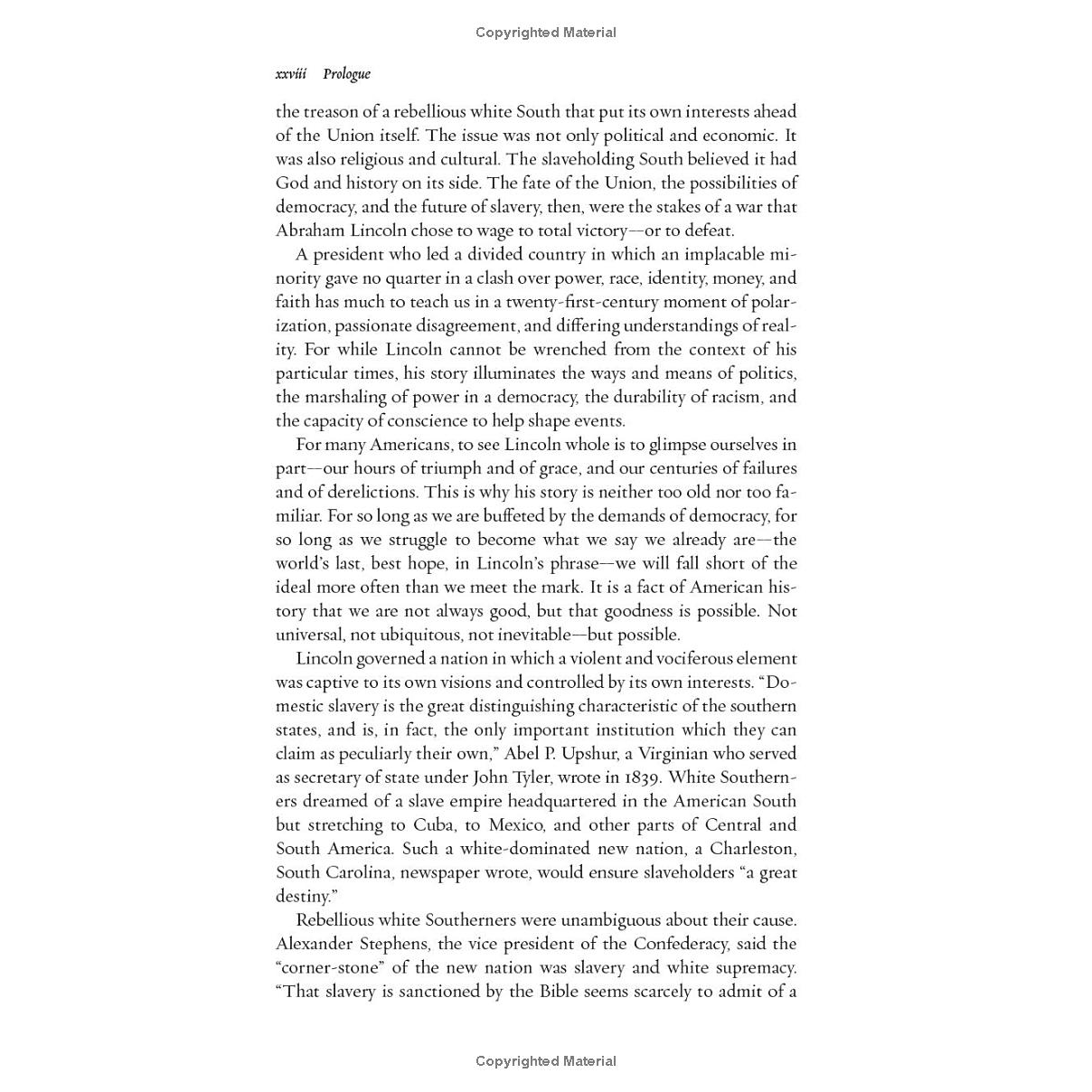 And There Was Light: Abraham Lincoln and the American Struggle by Jon Meacham