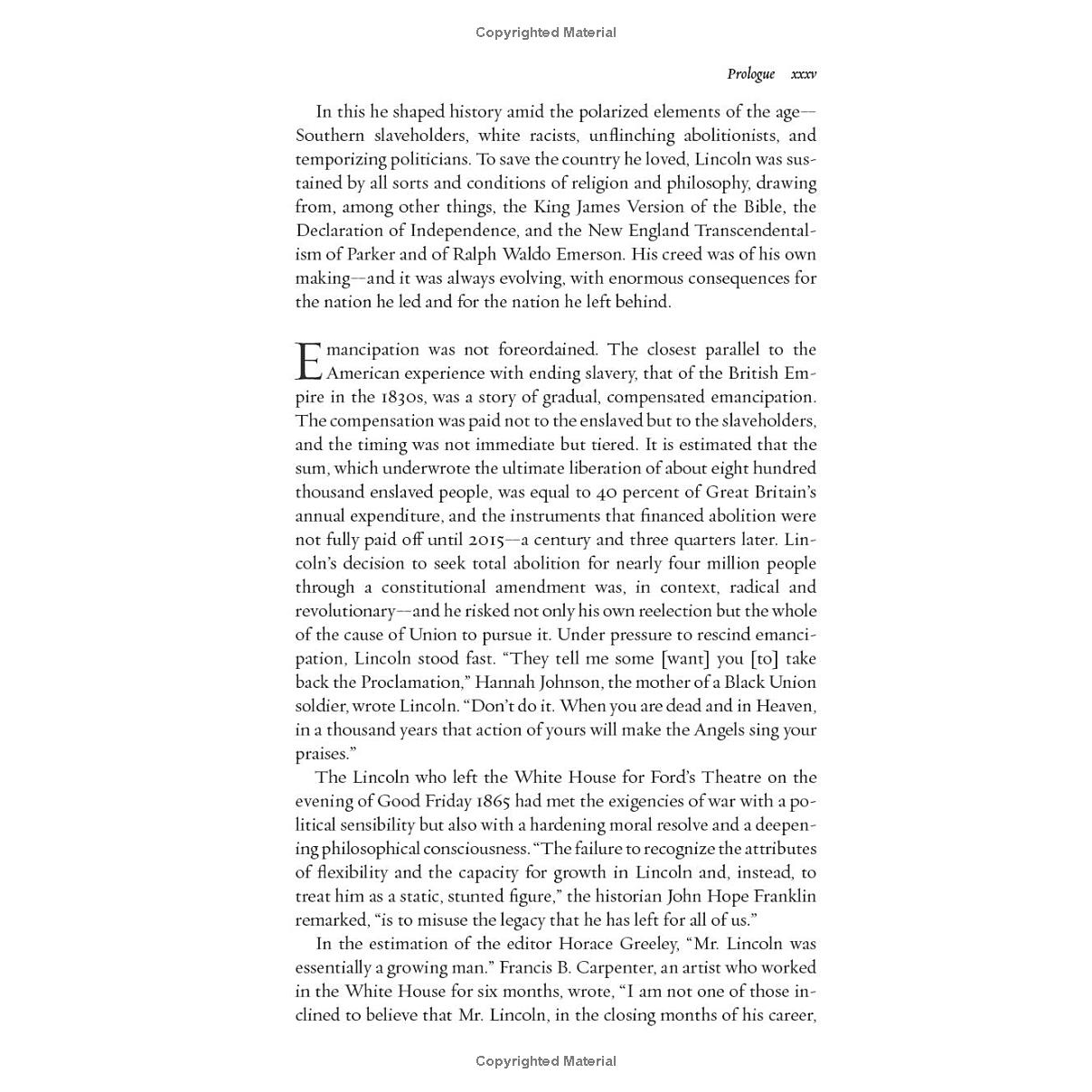 And There Was Light: Abraham Lincoln and the American Struggle by Jon Meacham