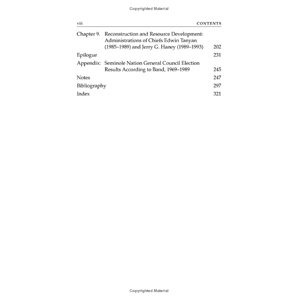 The Seminole Nation of Oklahoma: A Legal History by L. Susan Work