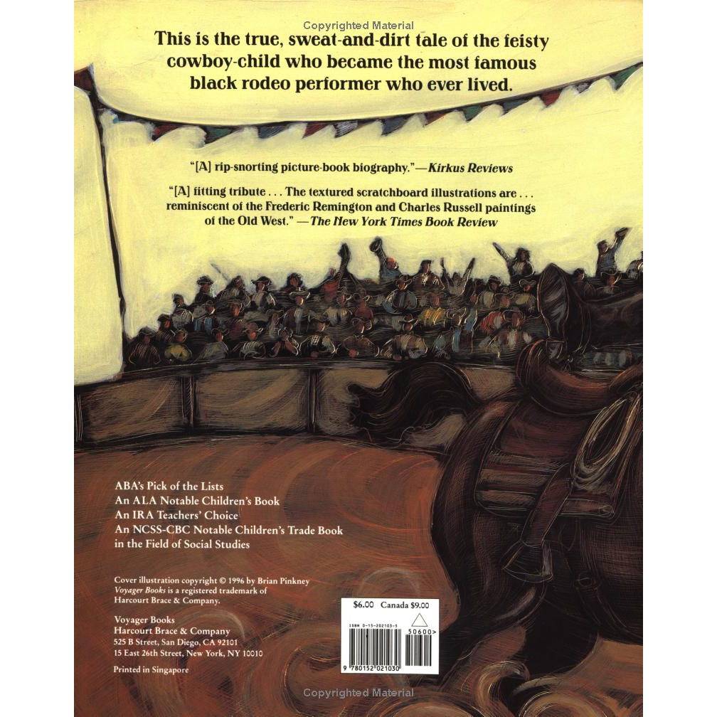 Bill Pickett: Rodeo-Ridin' Cowboy by Andrea Davis Pinkney