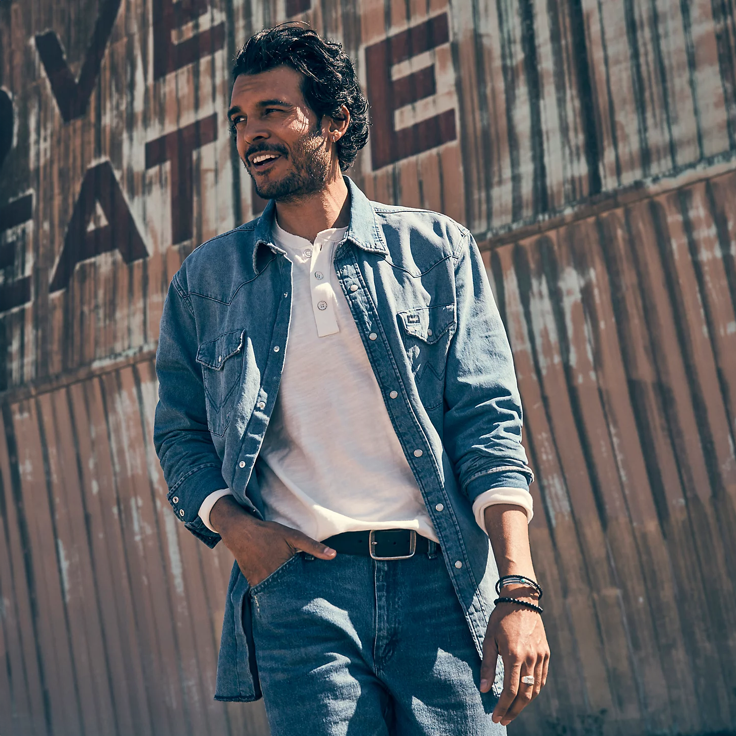 Wrangler men's 2025 western work shirt