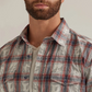 Wrangler Retro® Men's Long-Sleeve Button Down Plaid Shirt - Beige
