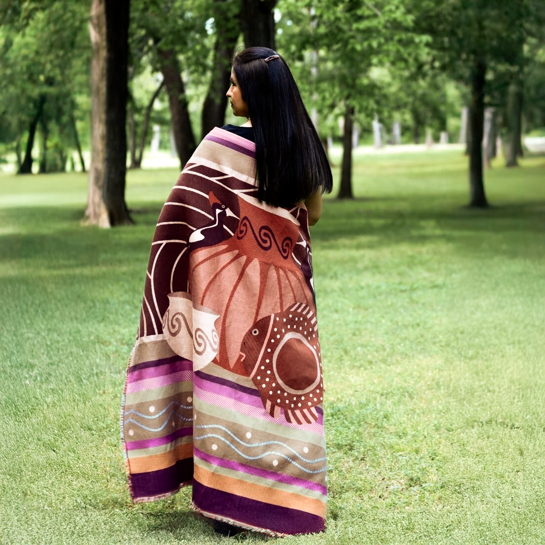 Mahota Yaakni' Chokma (Good Earth) Blanket