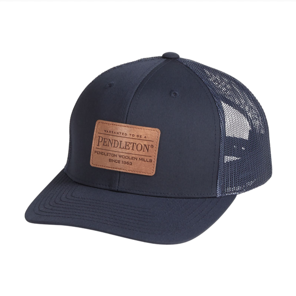 Pendleton Burnished Patch Trucker Hat - Navy