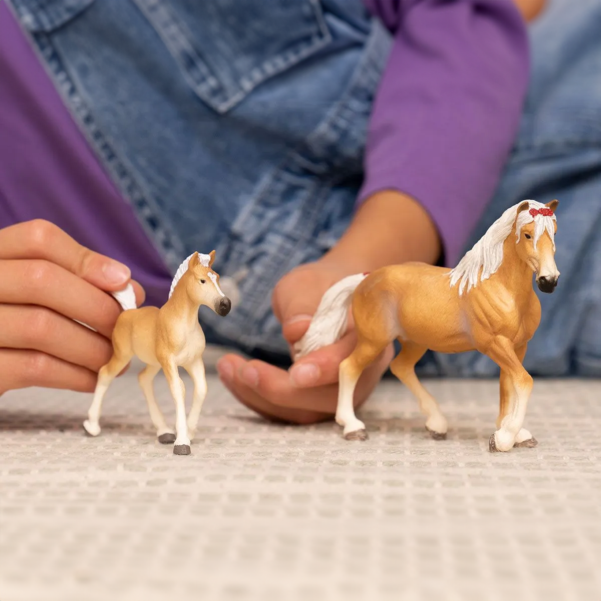 Haflinger Foal Figurine