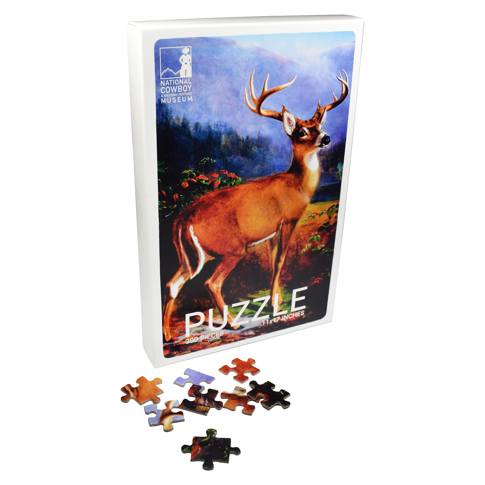 Cowboy Code Jigsaw Puzzle - 300 Piece Wooden Puzzle For Adults & Kids - "If It's Not Yours Don't Take It"