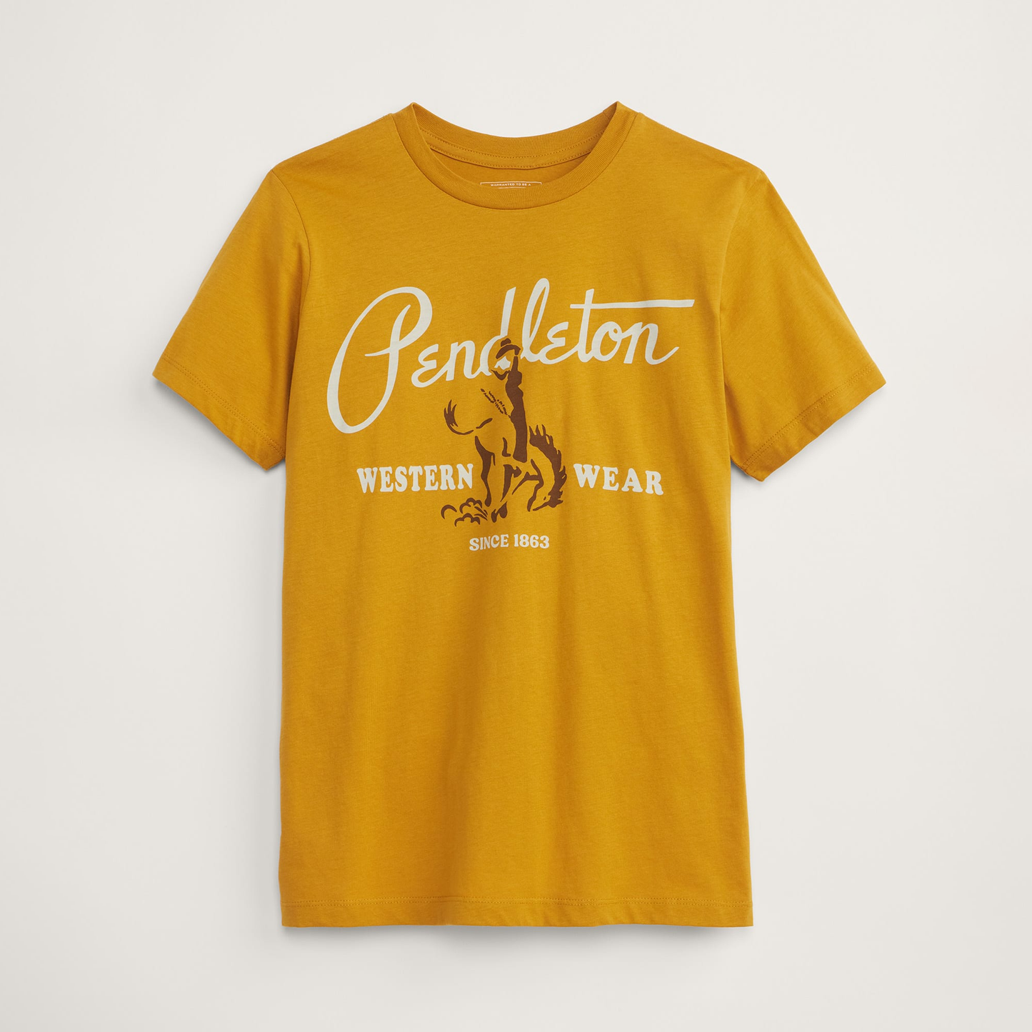 Pendleton Women's Cowgirl Graphic Tee - Gold