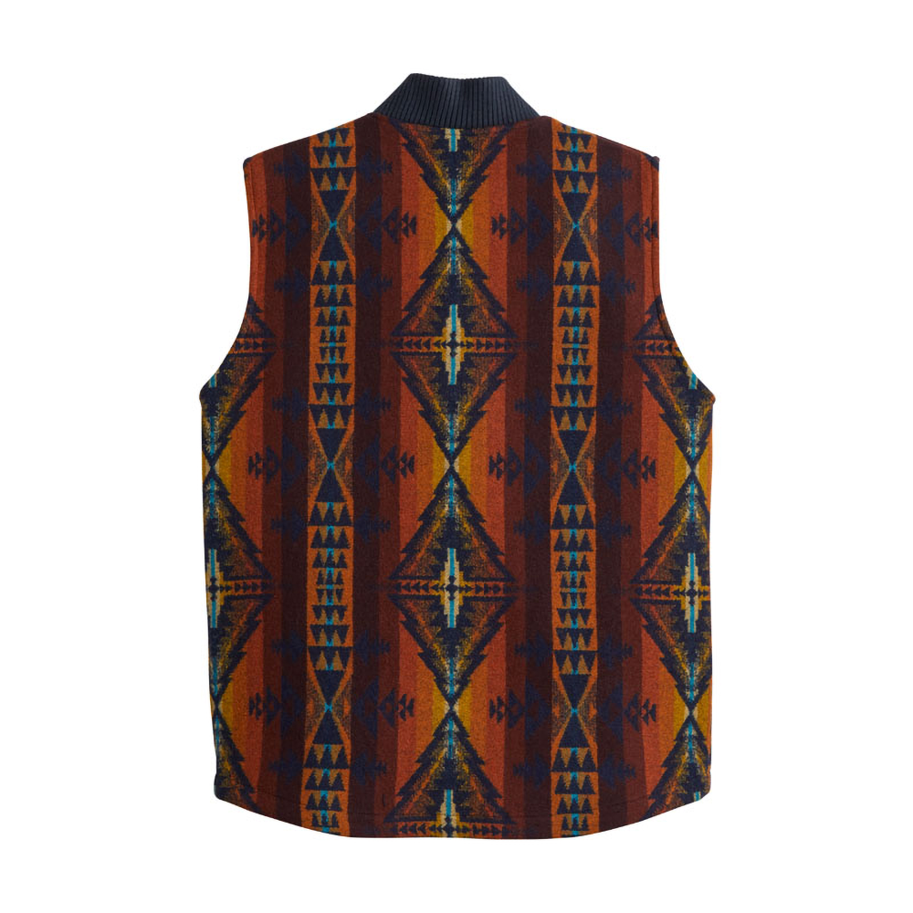 Pendleton Men's Parkdale Quilted Snap Vest - Trapper Peak Multi