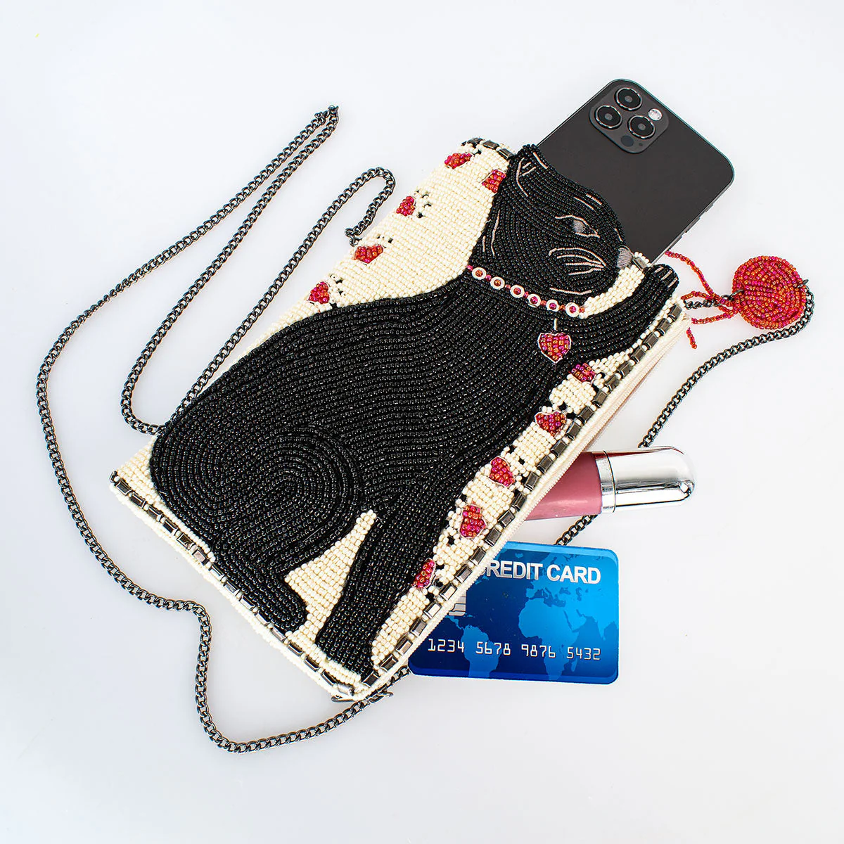 Purr-suit Crossbody Phone Bag