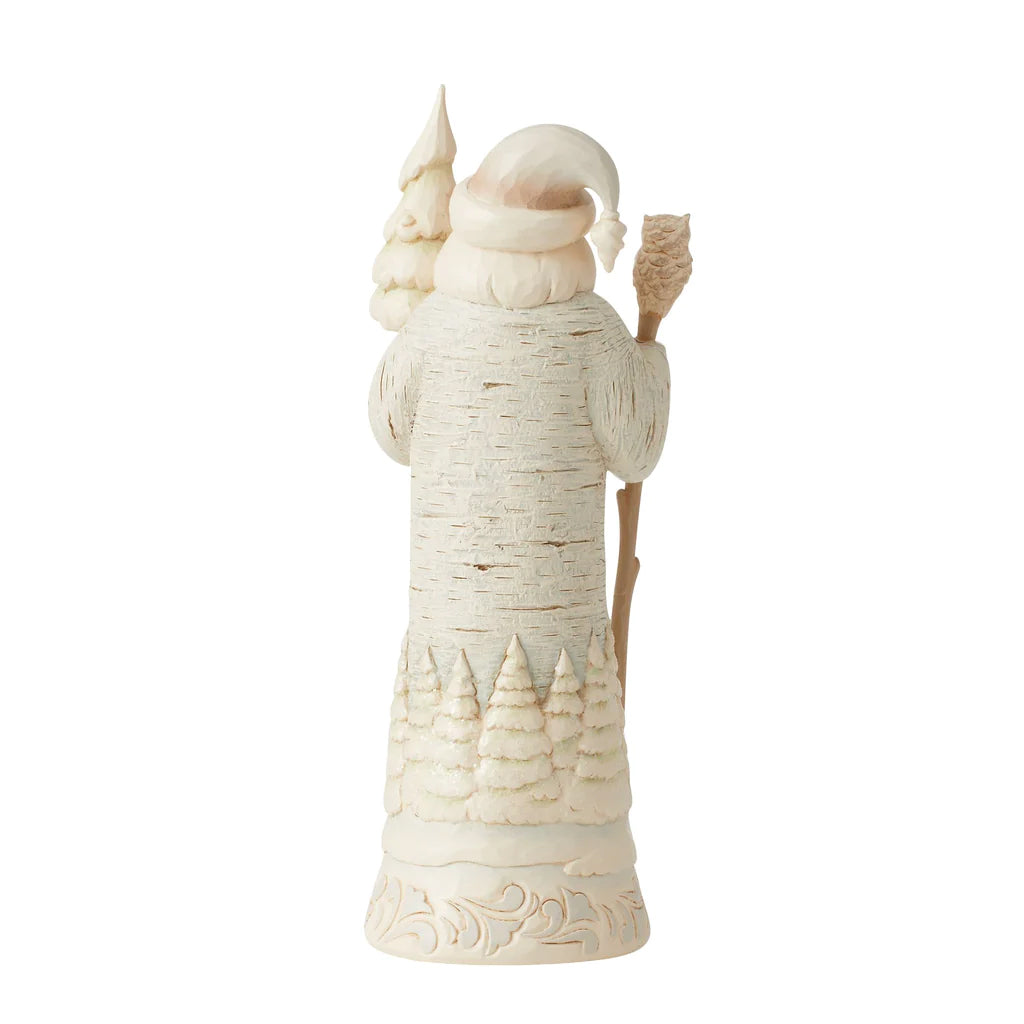 Santa Figurine - Santa's Winter Landscape