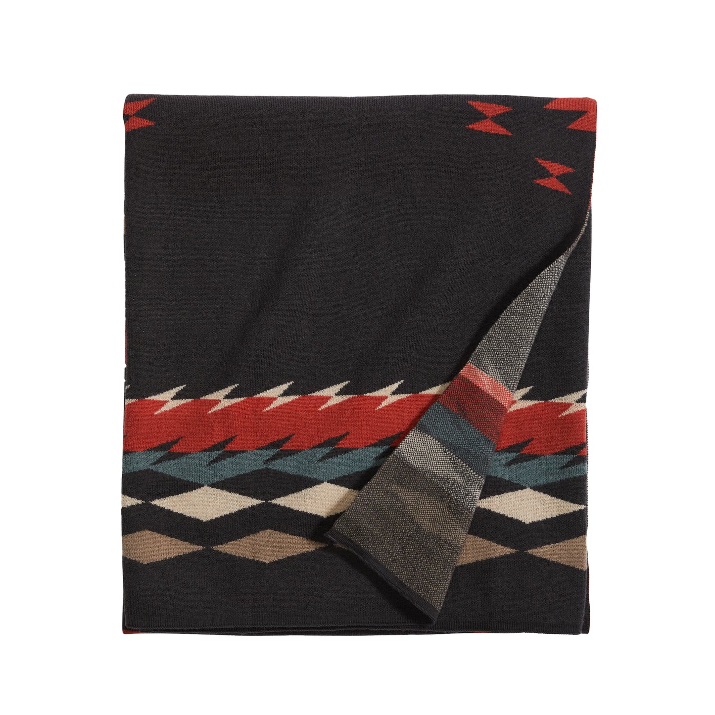 Pendleton Knit Jacquard Throw - Bridge Creek