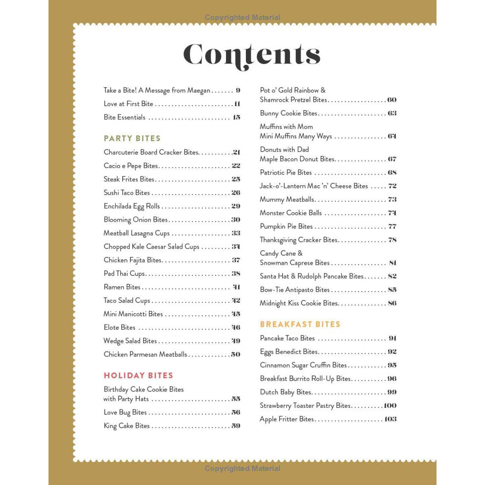 Brilliant Bites: 75 Amazing Small Bites for Any Occasion by Maegan Brown