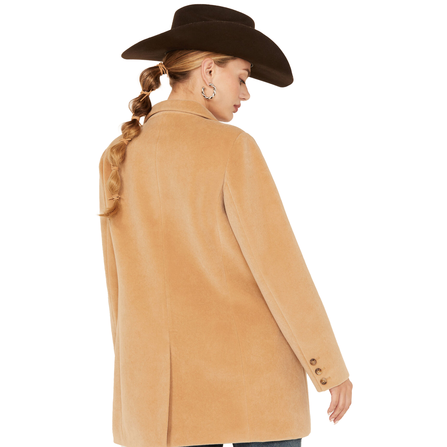 Tasha Polizzi Karmela Velvet Blazer - Camel