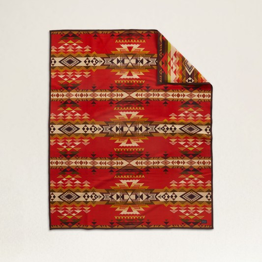 Pendleton Limited Edition Highland Peak Blanket - Red Chili