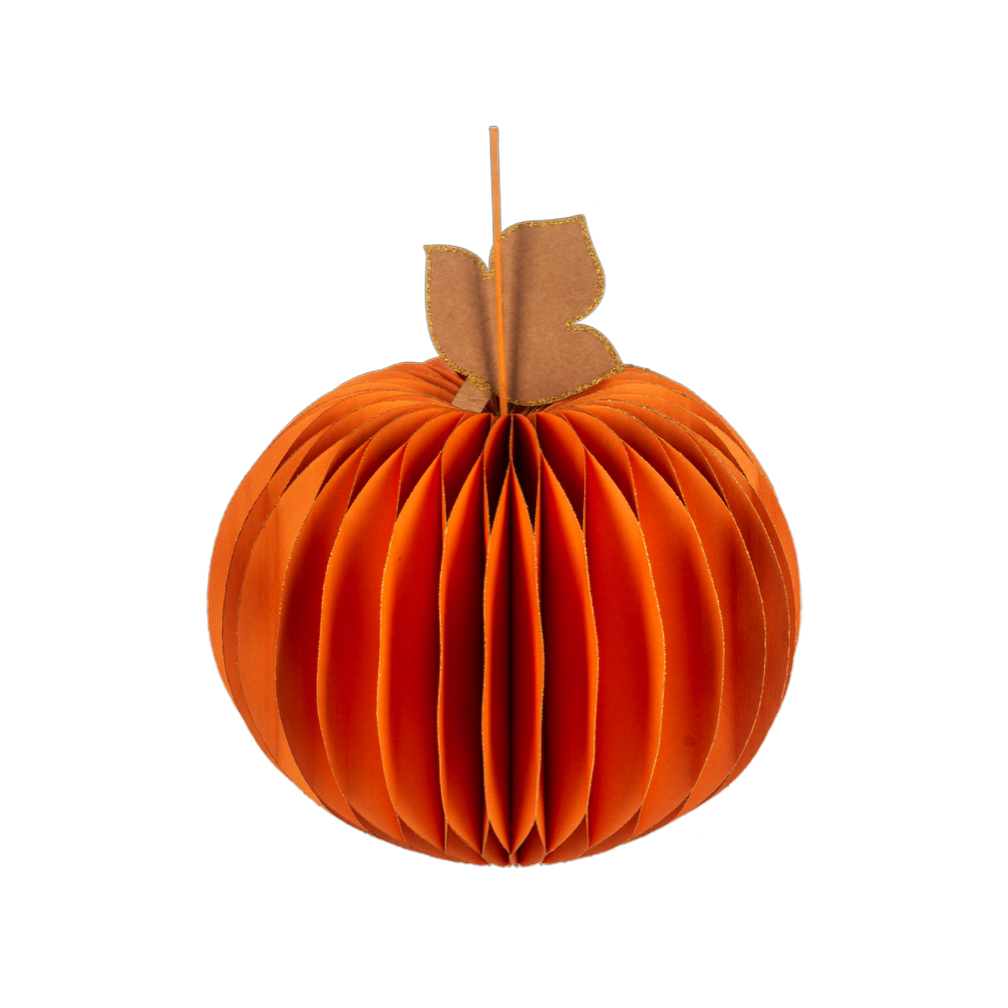 Honeycomb Paper Pumpkin