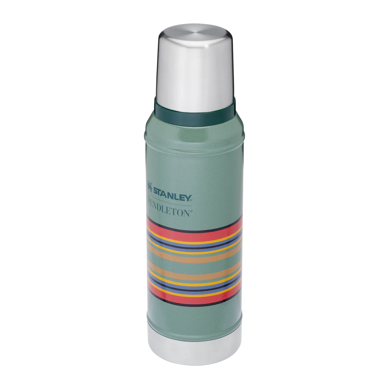 Stanley x Pendleton Classic 1 Quart Bottle - Hammertone Green