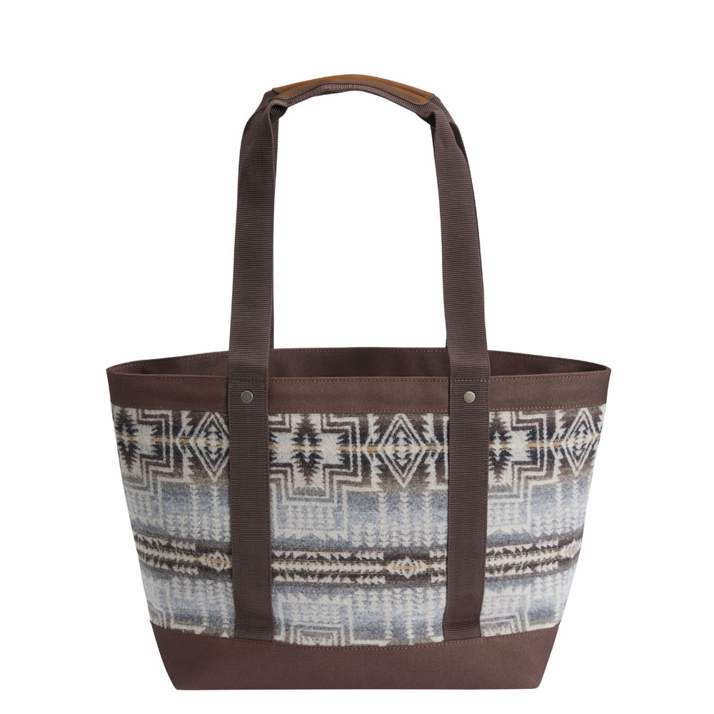 Pendleton Harding Star Zip Tote - Grey