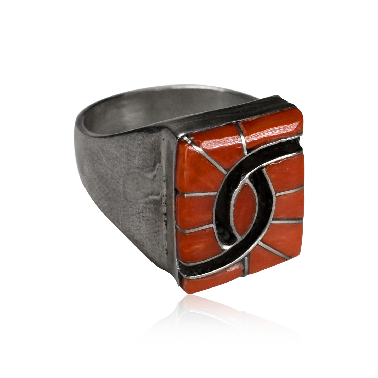 Vintage 1970s Pacific Coral Continuum Ring