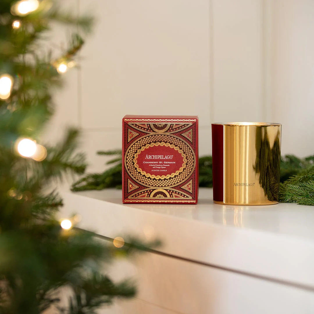 Archipelago Cranberry St. Germain Credenza Candle