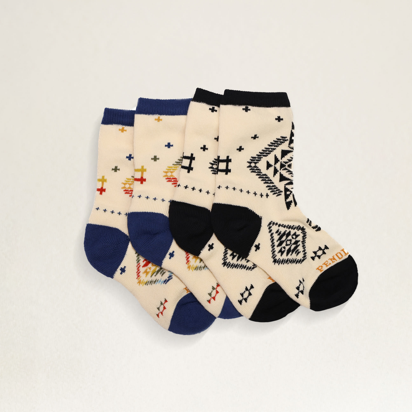 Pendleton Kid's Crew Socks 2 Pack Gift Box - Wild Blooms