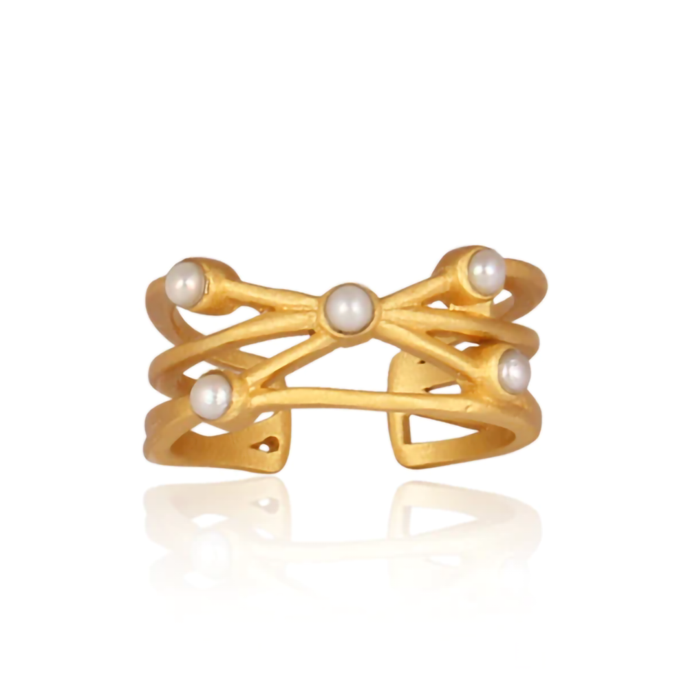 Christina Greene Pearl Wrap Ring