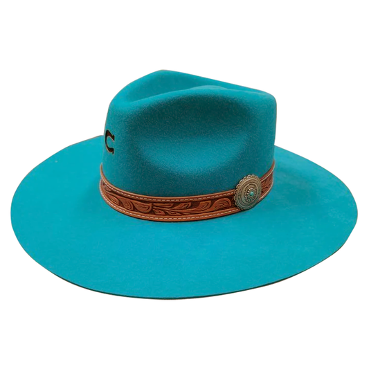 Charlie 1 Horse White Sands Hat - Turquoise