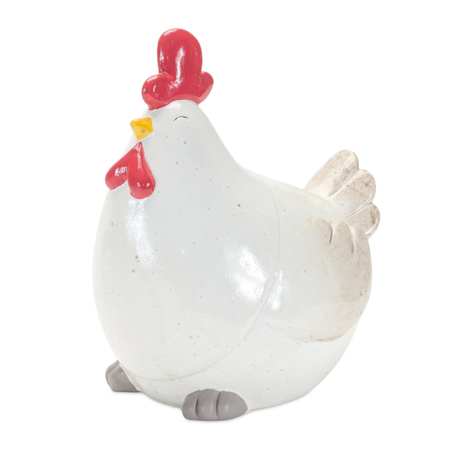 Terracotta Sleepy Chicken Statues
