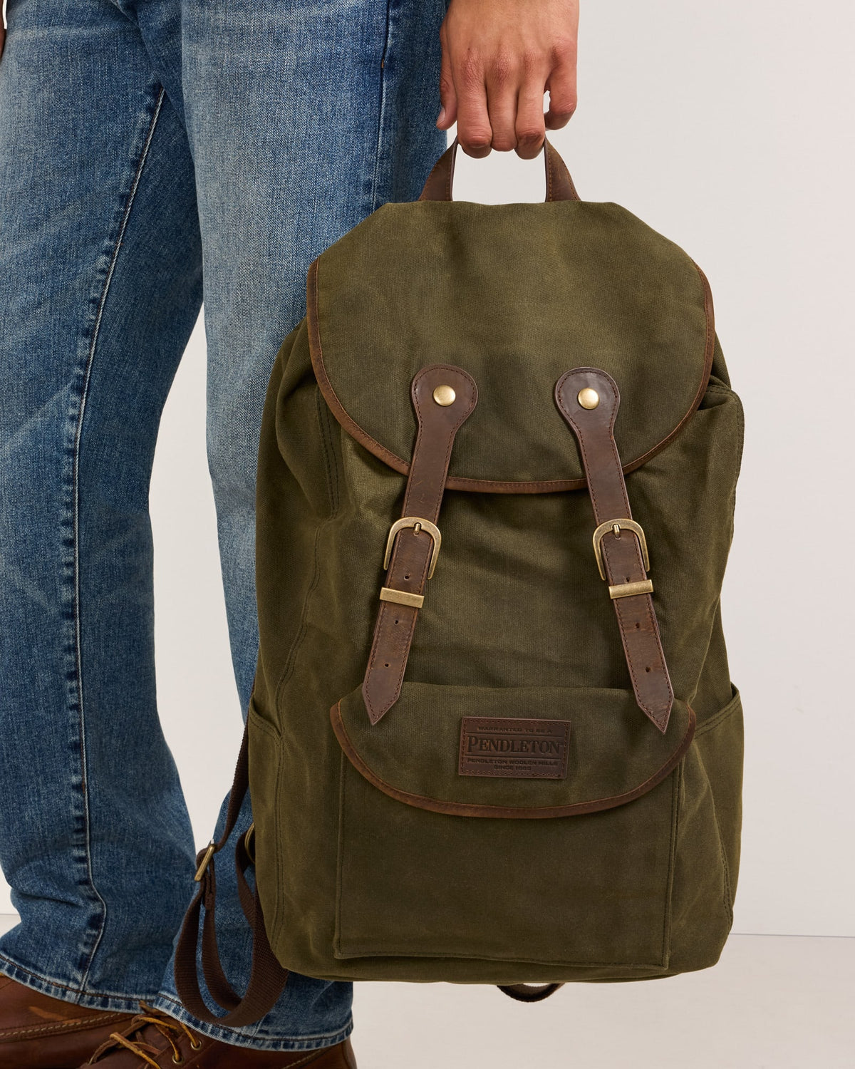 Pendleton Odyssey Waxed Canvas Backpack