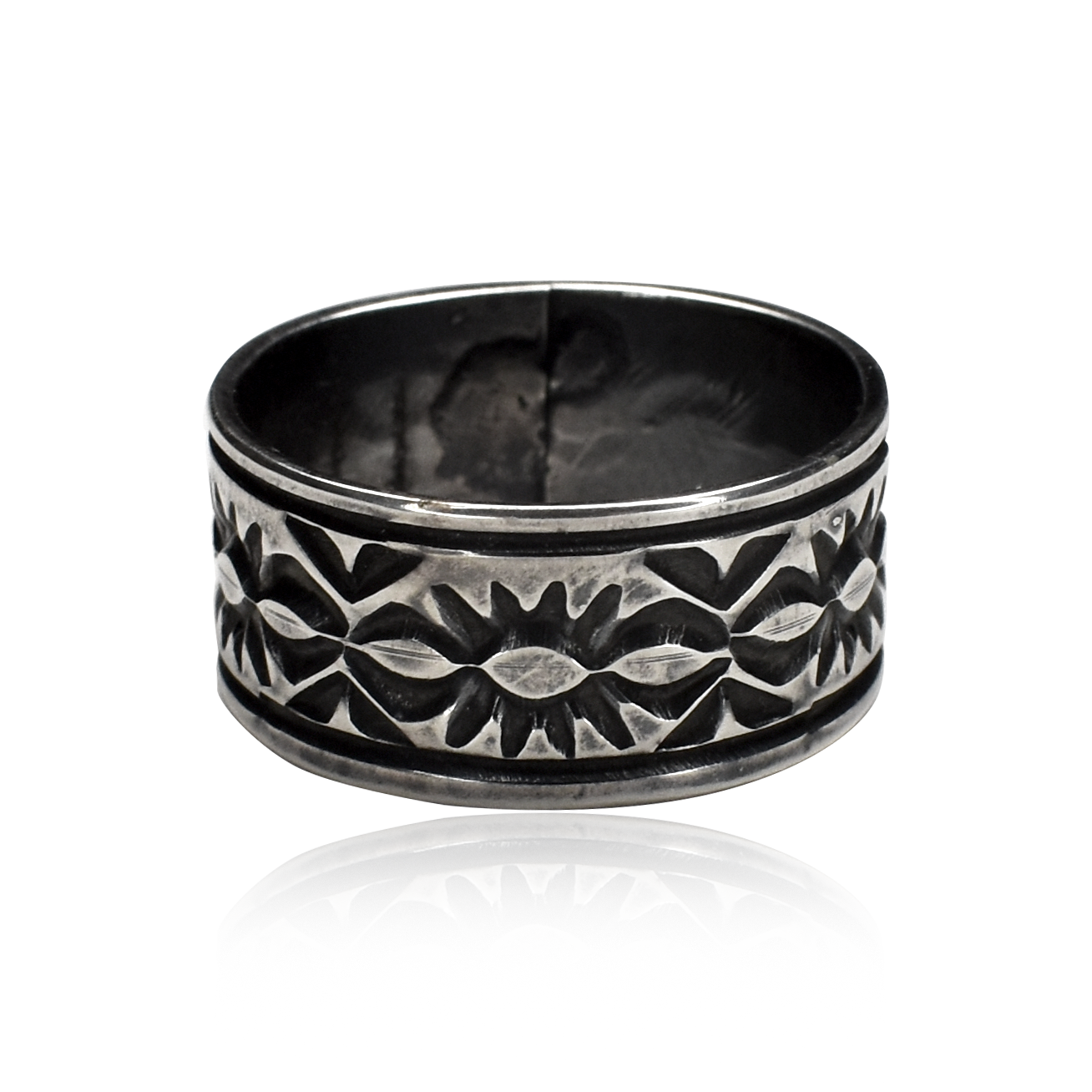 Sash Belt Design Ring by Teller Indian Jewelry