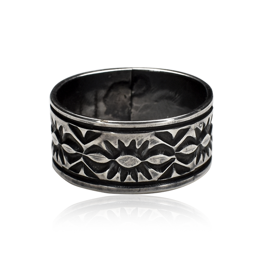Sash Belt Design Ring by Teller Indian Jewelry