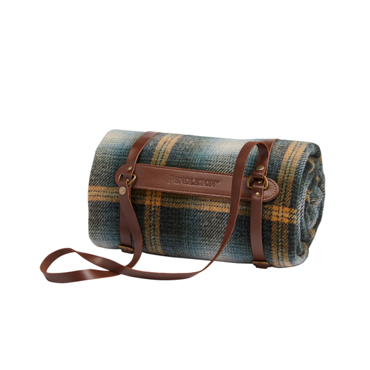 Pendleton Motor Robe with Carrier - Townsend Plaid
