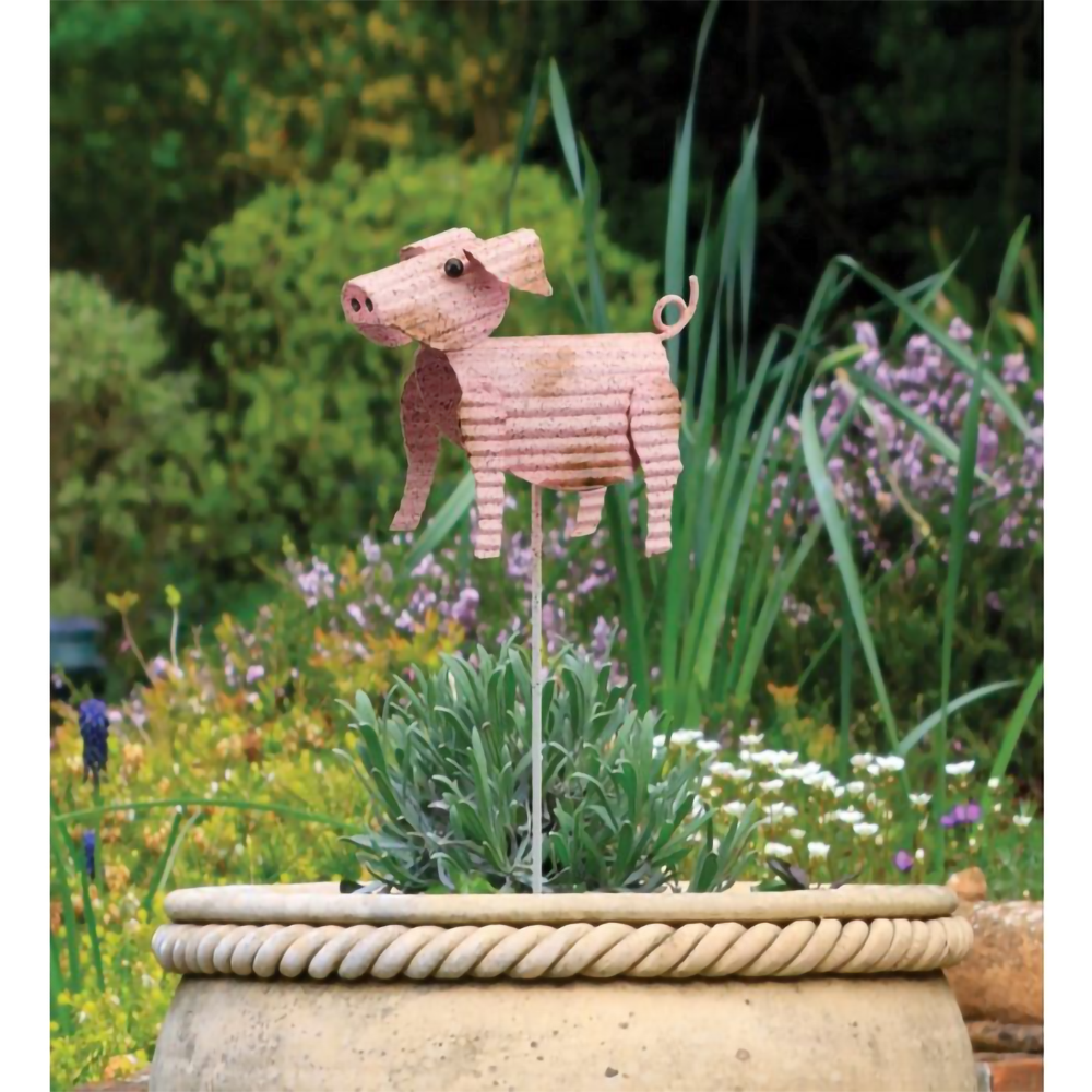 Barn Plant Picks - Pig
