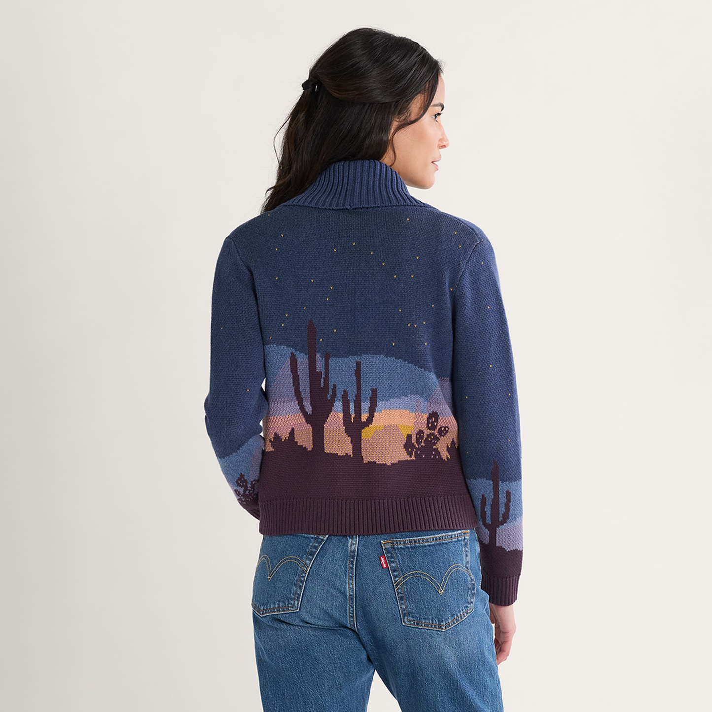 Pendleton Women's Western Scenic Cotton Cardigan