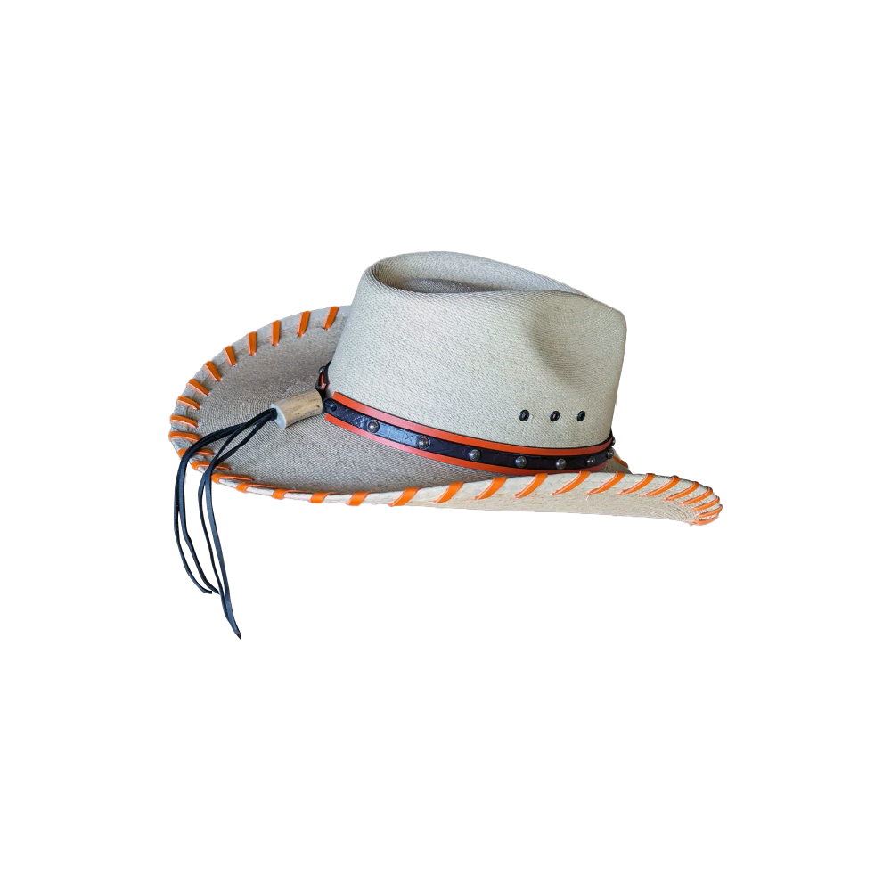 OSU Pistol Pete Palm Cattleman Hat
