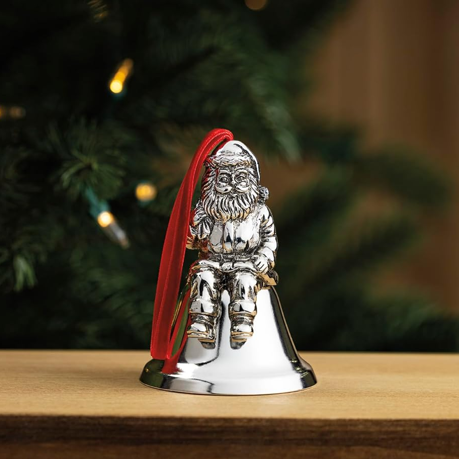 Metal Santa Poem Bell