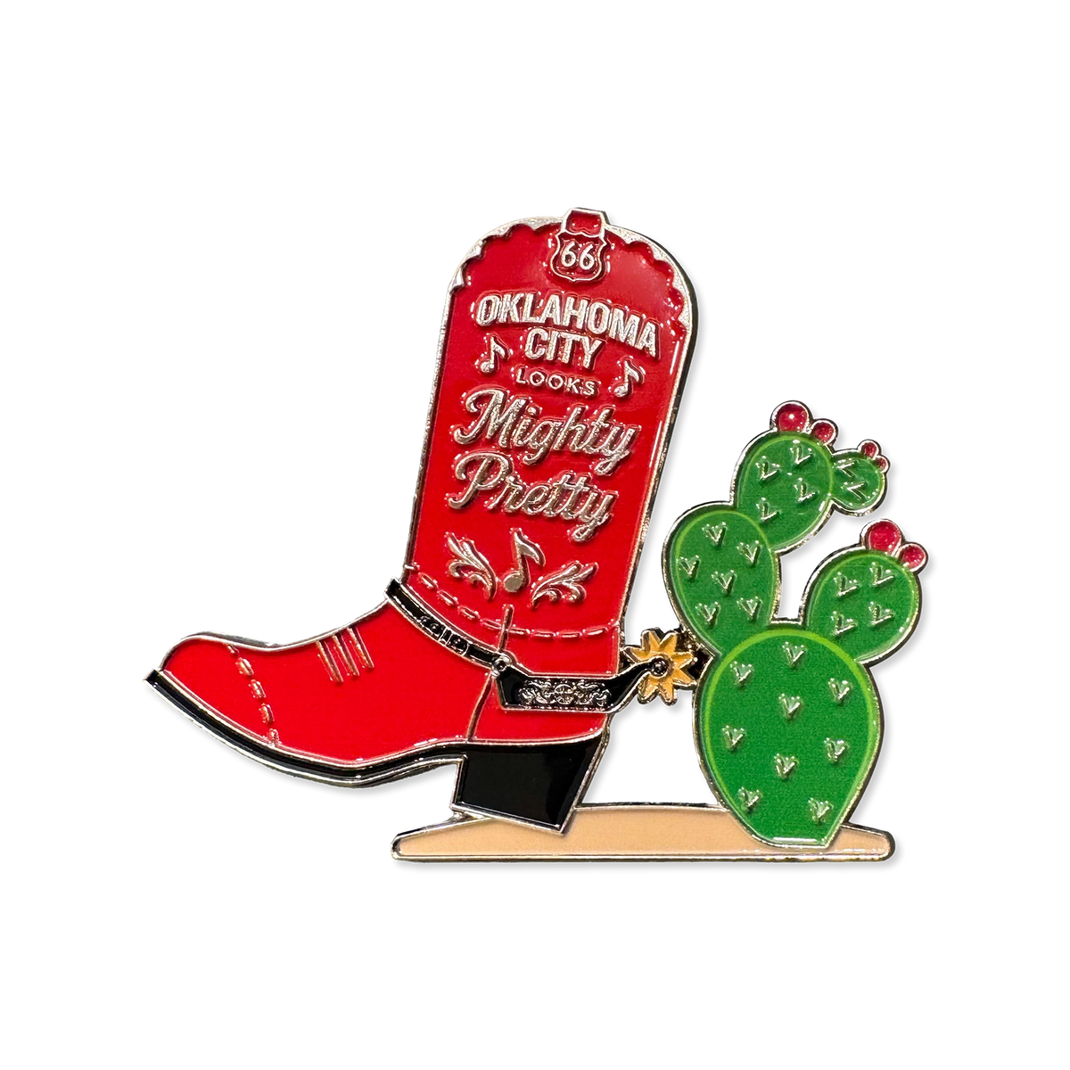 Kicks 66 "Mighty Pretty" Fridge Magnet