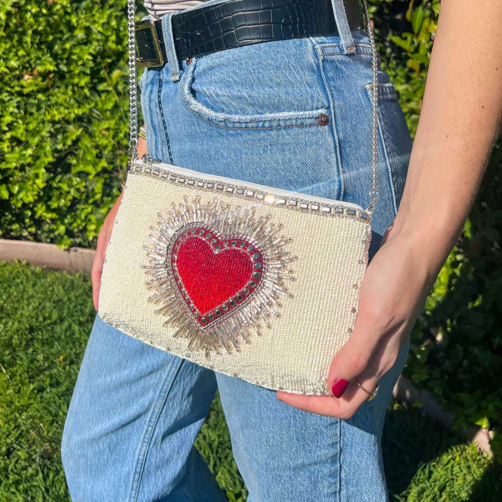 Follow Your Heart Mini Crossbody Bag