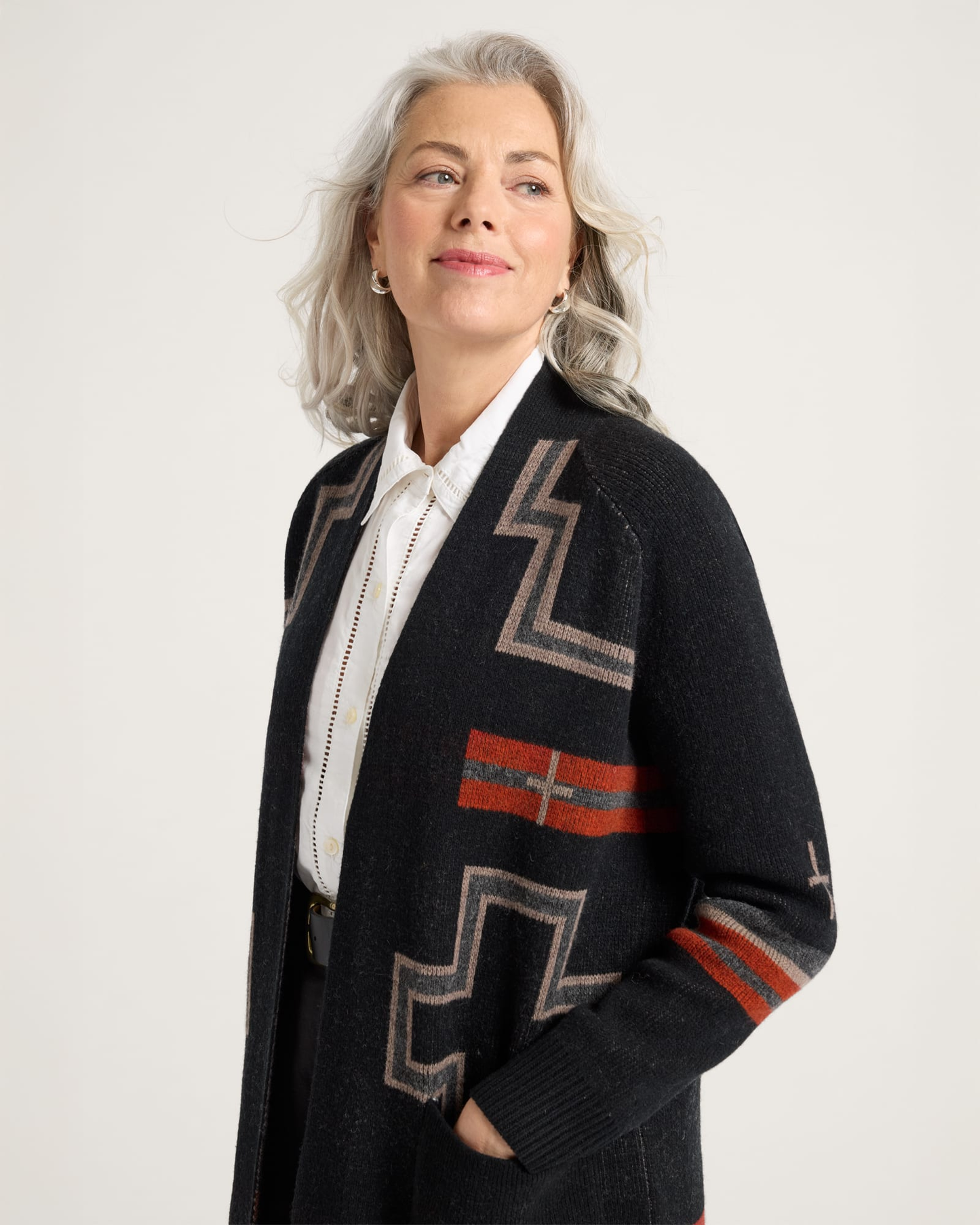 Pendleton Women's San Miguel Lambswool Duster Cardigan